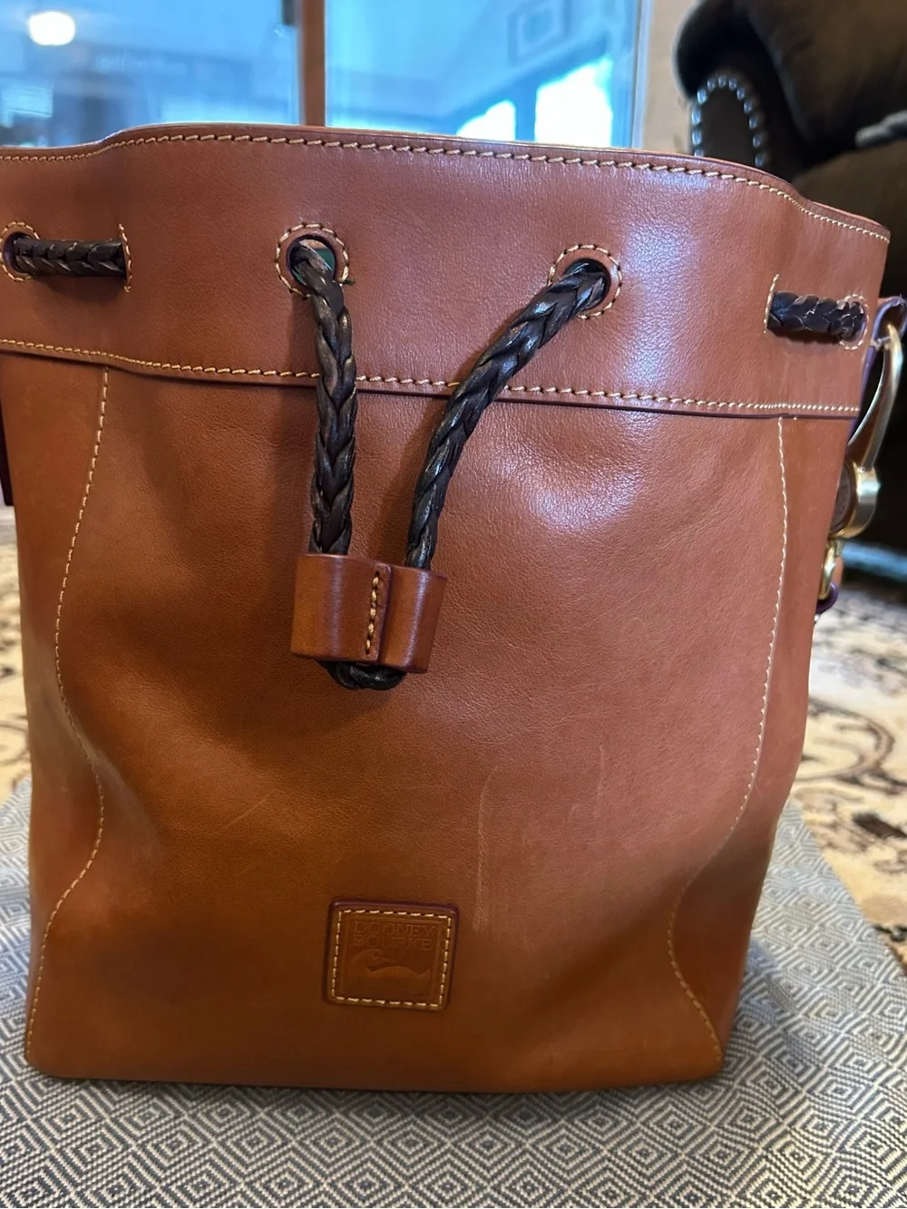 Dooney and Bourke Florentine Hattie in Natural